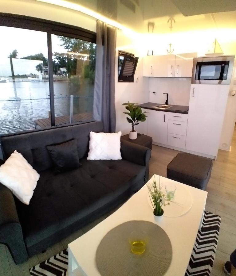 Houseboat Arka 1 - Domki Na Wodzie, Rower Wodny, Wifi, Parking Mielno  Ngoại thất bức ảnh