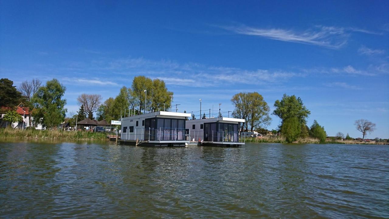 Houseboat Arka 1 - Domki Na Wodzie, Rower Wodny, Wifi, Parking Mielno  Ngoại thất bức ảnh